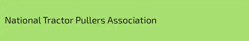 National Tractor Pullers Association